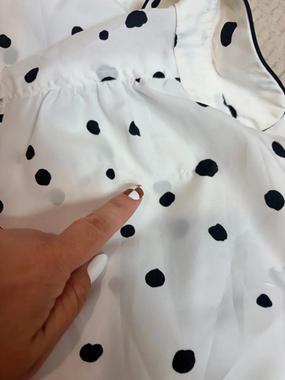 VTG Henry Lee Petites Polka Dot Midi Dress Small 80s‎ Mod Office Siren Preppy
